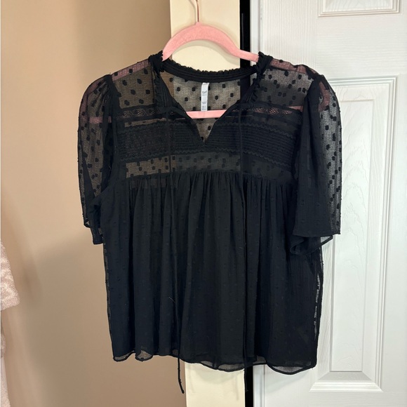 trf collection sheer blouse size small - Picture 1 of 3